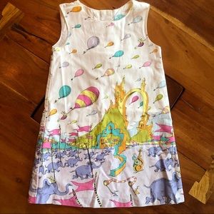 Dr. Seuss Toddler Shift Dress 3T